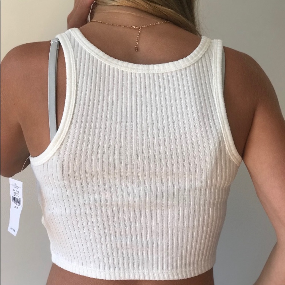White tank top
